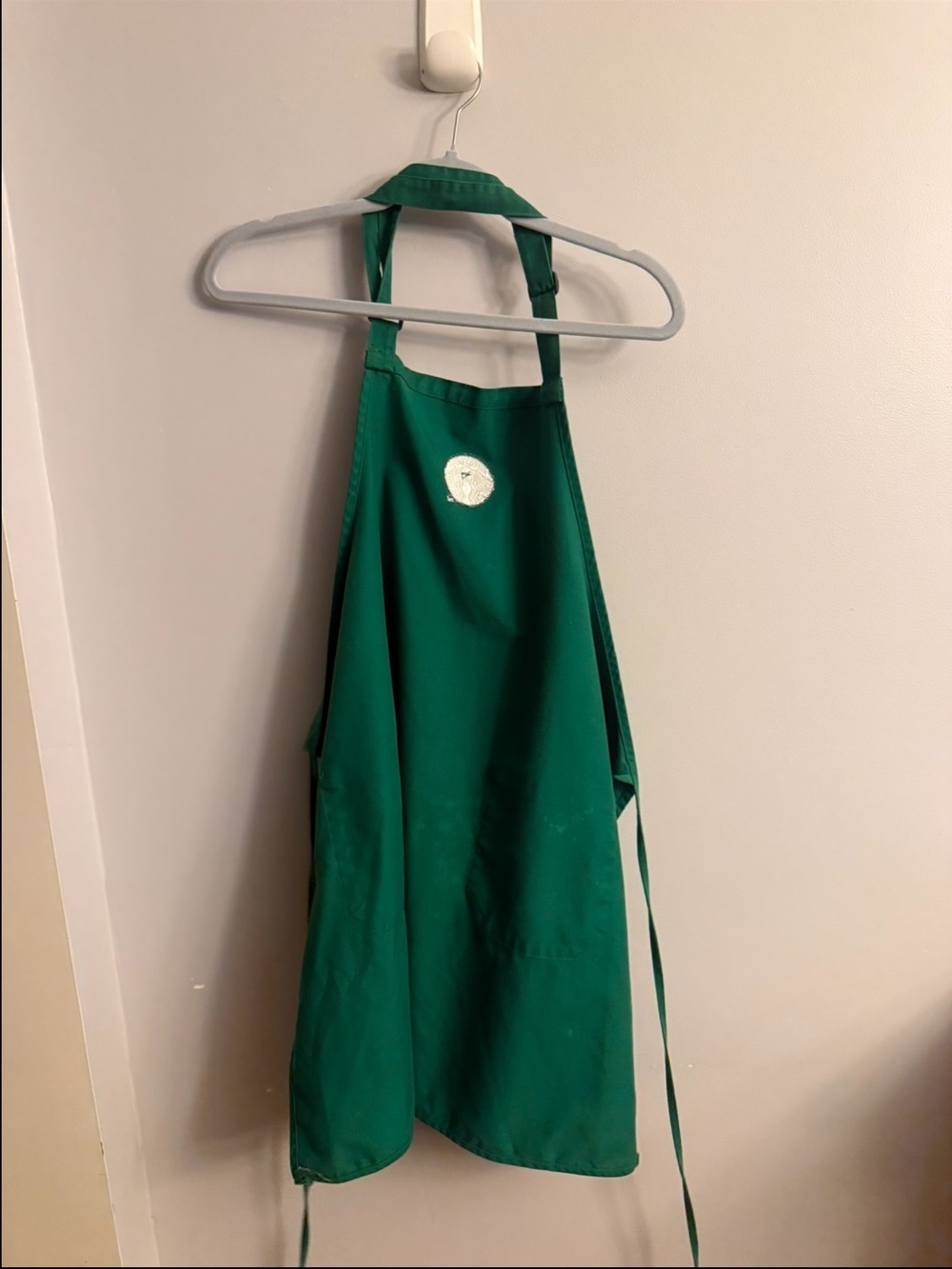 Starbucks Green Barista Apron Adjustable Neck Tie Waist Coffee Shop Uniform - Picture 3 of 4